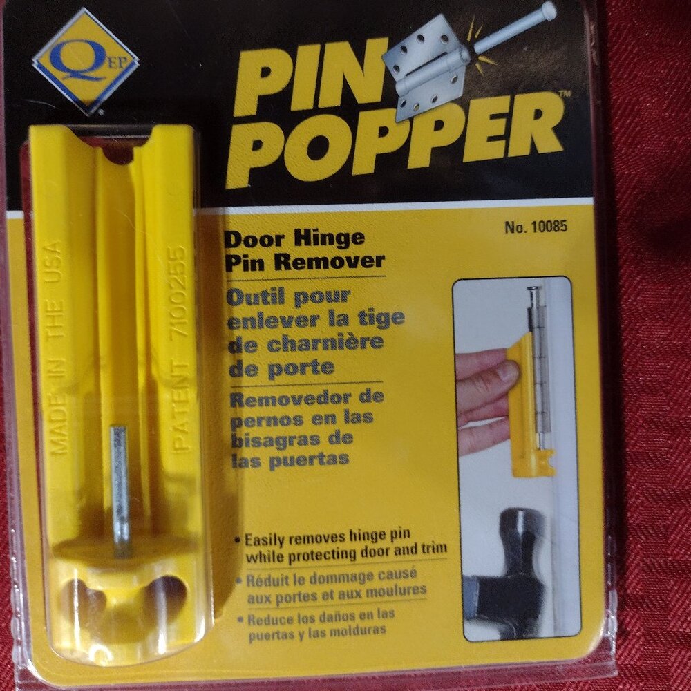 NEW QEP Door Hinge Pin Remover – Item #10085